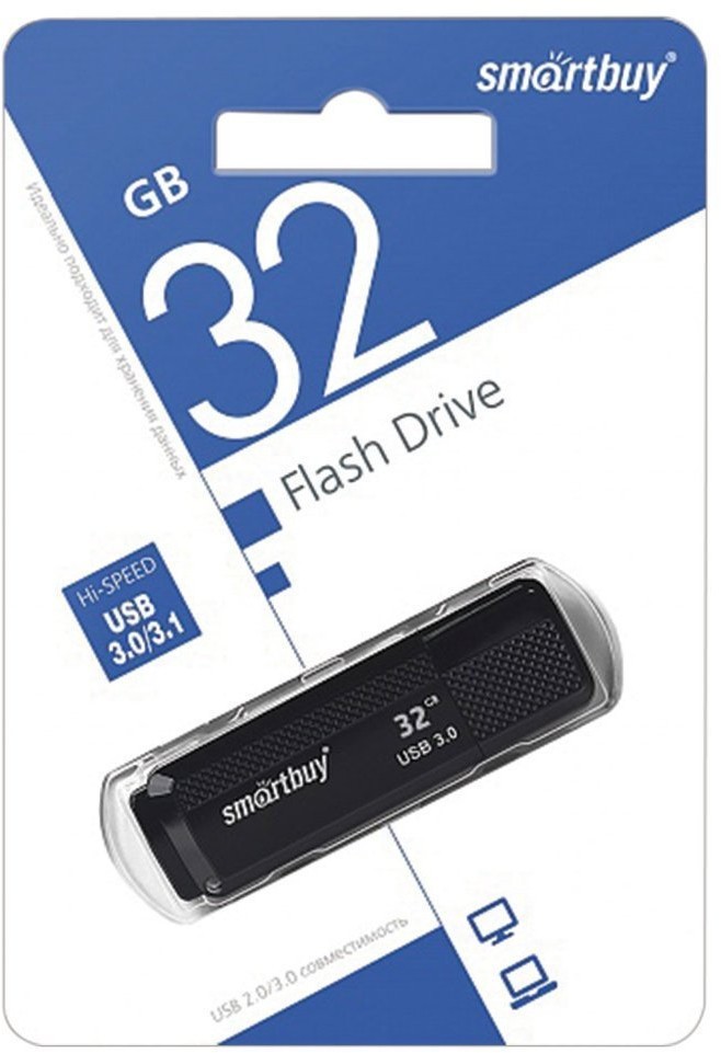 Флешка 32 GB Smartbuy Dock USB 3.0 (SB32GBDK-K3) (65839)
