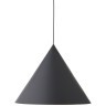 Лампа подвесная benjamin xl, 35хD46 см, серая матовая, серый шнур (67966)