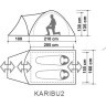 Палатка Canadian Camper Karibu 2 royal (61716)