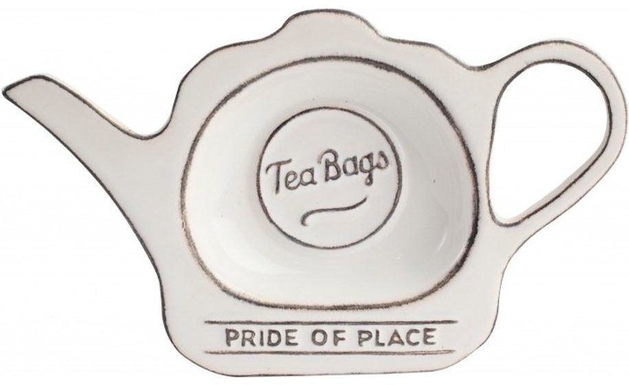 T&G Подставка для чайных пакетиков Pride of Place White 18080