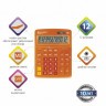 Калькулятор настольный Brauberg Extra-12-RG (206x155 мм) 12 разр. оранжевый 250485 (89746)
