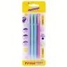 Ручки стираемые гелевые Лимонад 0,35 мм синие 4 шт 143655 (2) (86920)