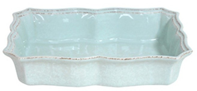Блюдо для запекания IM521-BLU(SR301-00804C), керамика, Turquoise, CASAFINA BY COSTA NOVA