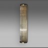 Бра KG0601W-3(mat ant brass), 11 см, металл, стекло, Matte antique brass, ROOMERS FURNITURE