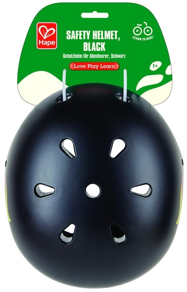 Детский шлем для мальчика, черный (E1083_HP)