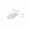 Лягушка Helios Crazy Frog 3,55"/9,0 см, цвет White 4 шт HS-23-001 (77967)