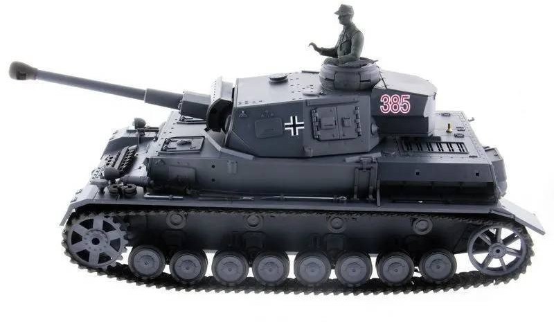 Радиоуправляемый танк Heng Long Panzer IV (F2 Type) V7.0 масштаб 1:16 RTR 2.4G - 3859-1 V7.0