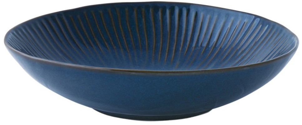 Тарелка суповая Gallery, синяя, 20 см, 0,7 л - EL-R2531/GAL-B Easy Life