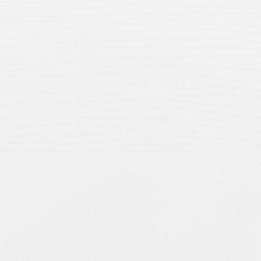 Скатерть жаккардовая белого цвета из хлопка с вышивкой из коллекции essential, 180х260 см (72168)