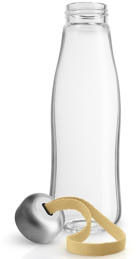Бутылка стеклянная, 500 мл, желтая (71048)