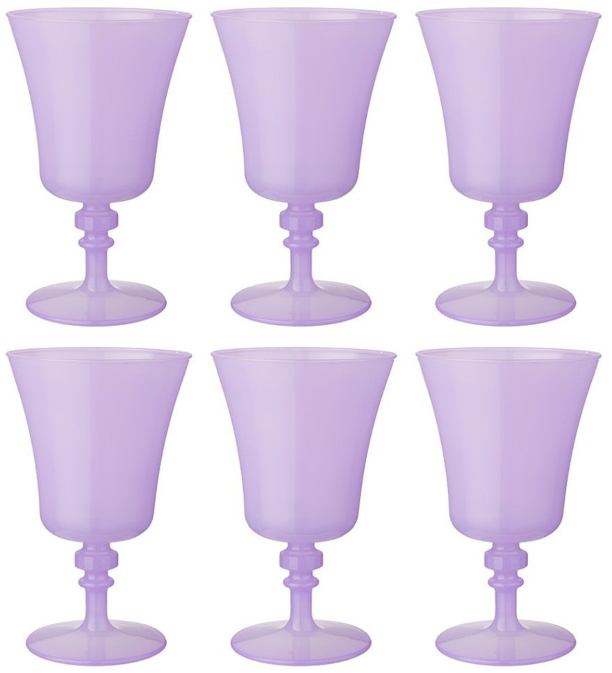 Набор бокалов из 6 штук "iconic" purple 300мл Rakle (312-131)