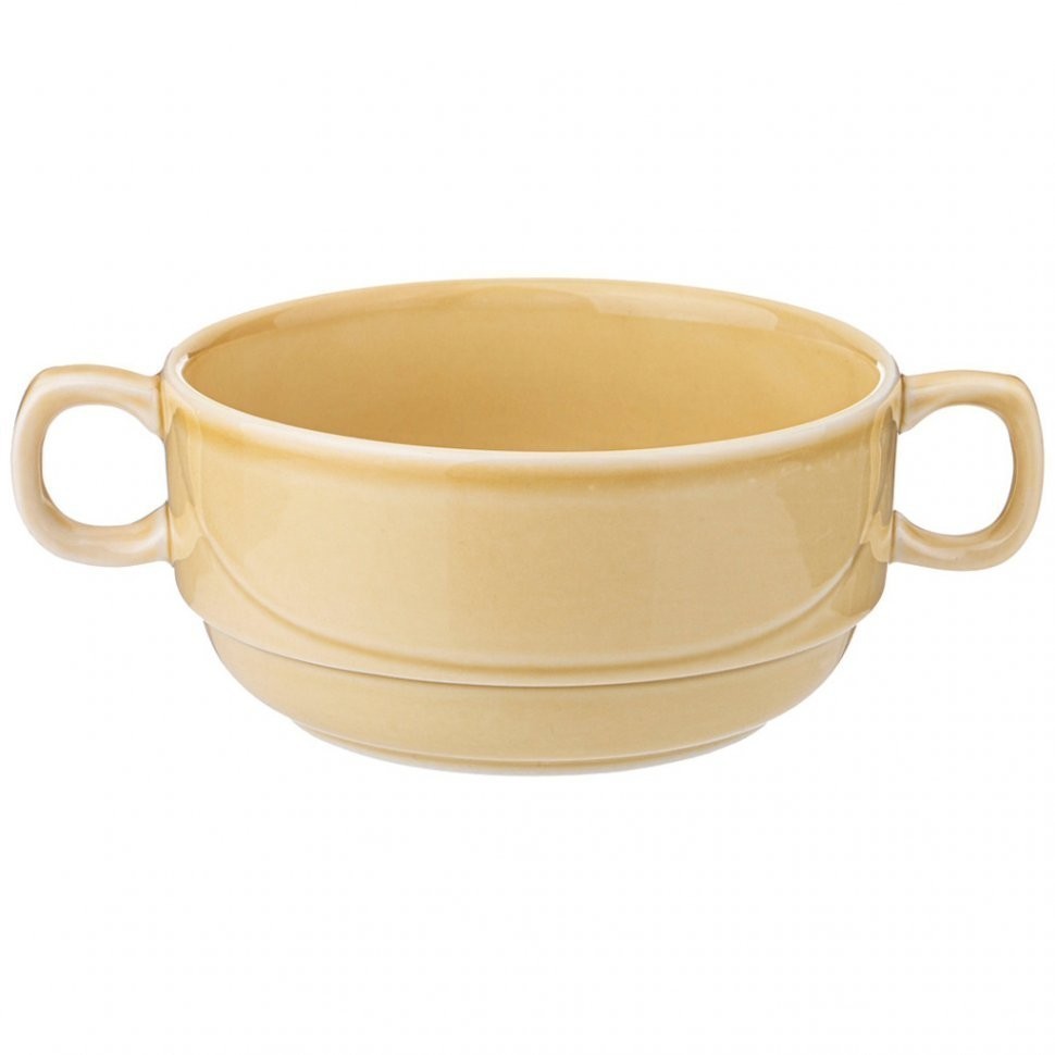 Чашка бульонная lefard tint 380мл (желтый) (48-963)