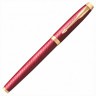 Ручка-роллер Parker "IM Premium Red GT" корп. красный лак позолоченные детали черная 143858 (89445)