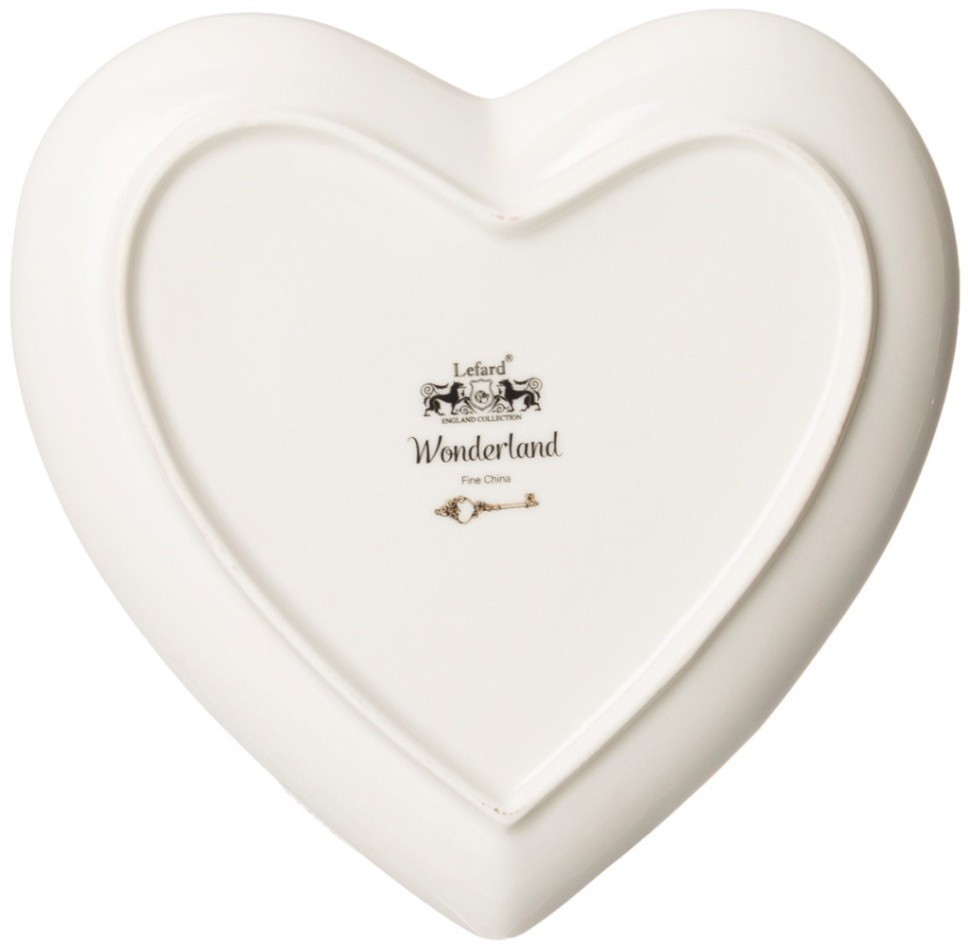 Тарелка lefard "wonderland" сердце 15*2 см (590-535)