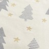 Плед из хлопка с новогодним рисунком magic forest из коллекции new year essential, 130х180 см (74414)