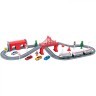 Железная дорога для детей "Мой город, 67 предметов", на батарейках (G201-013)