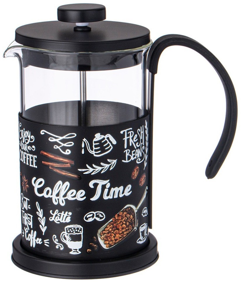 Френч-пресс agness "coffee time" 600 мл (894-154)