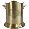 Емкость для охлаждения вина 9227/AB, латунь, нержавеющая сталь, Antique brass, ROOMERS TABLEWARE