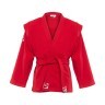 Куртка для самбо Junior SCJ-2201, красный, р.2/150 (447641)
