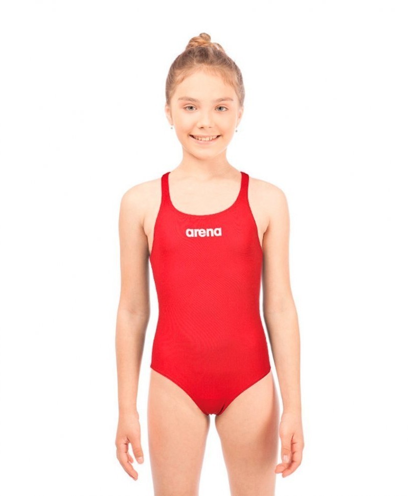 Купальник спортивный Solid Swim Pro Jr Red/White (422540)