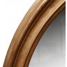 Зеркало MirrorMR23, Массив дерева, brass/brown, ROOMERS FURNITURE