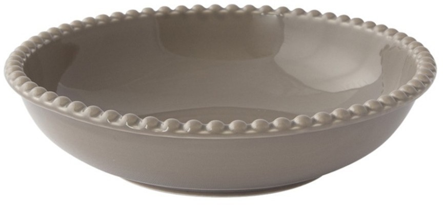 Тарелка суповая Tiffany, тёмно-серая, 20 см, 0,75 л - EL-R2701/TIGD Easy Life