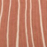 Полотенце кухонное из хлопкового муслина терракотового цвета с принтом Полоски из коллекции prairie, 50х70 см (69786)