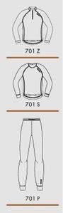 Водолазка на молнии GUAHOO Fleece Basic 701 Z/DVT (2XS) (10618)