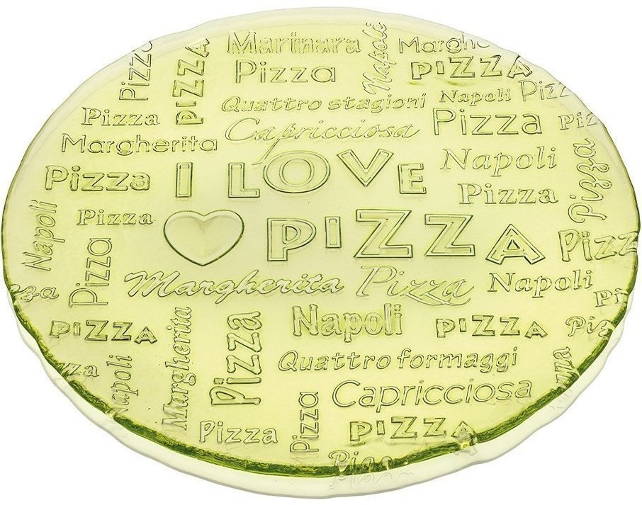 IVV Блюдо I love pizza зеленое 33 см 7453.1
