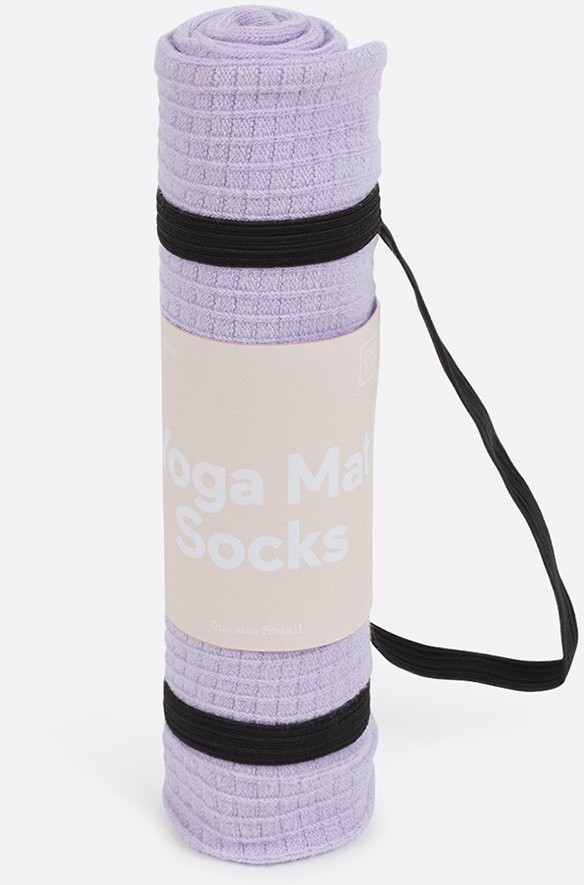 Носки yoga mat сиреневые (70145)