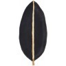 Блюдо декоративное "leaf" цвет:черный 32,5*14,5*3,5см Lefard (248-082)