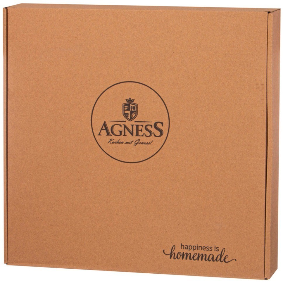 Столик agness сервировочный (винный) акация 30*30*15 см Agness (897-121)