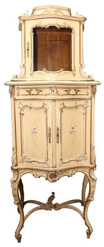 Шкаф Патине XIX век DM- Louis_cabinet, дуб, beige, ROOMERS ANTIQUE