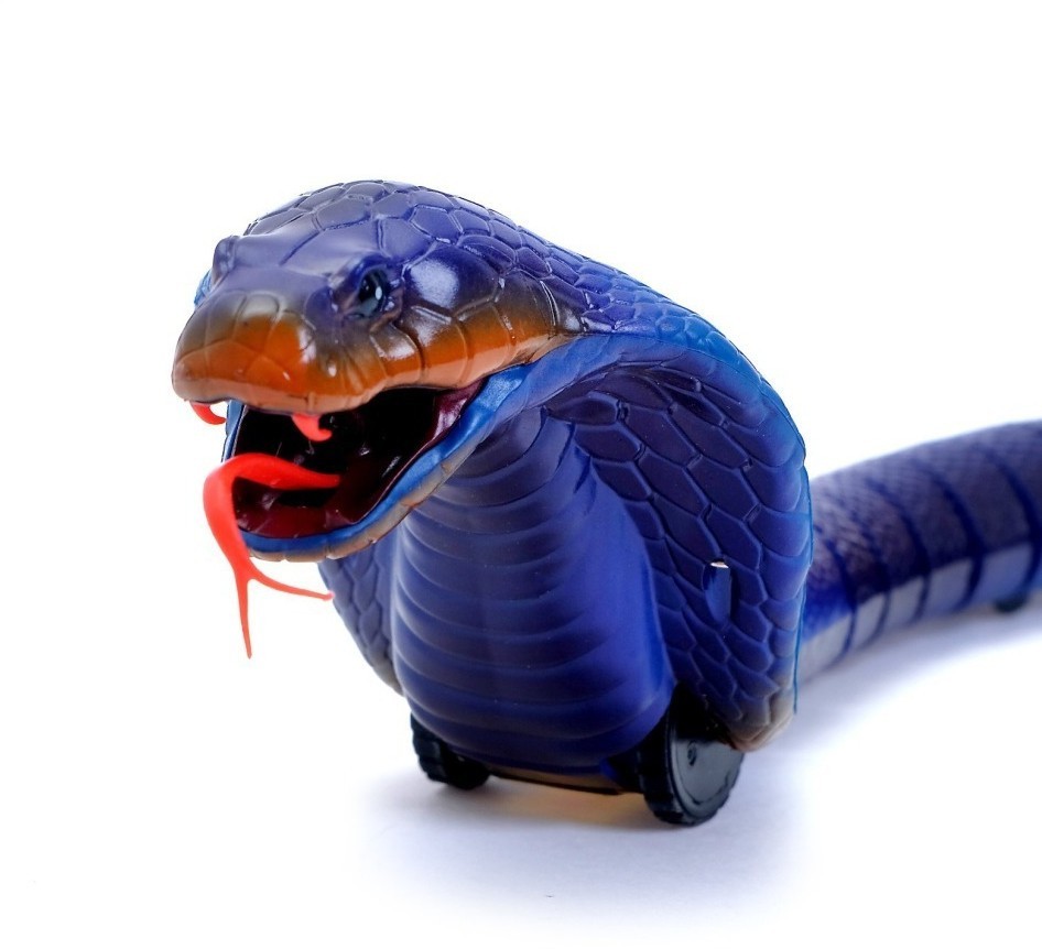 Радиоуправляемый робот ZF Змея-кобра синяя (ZF-8808B)