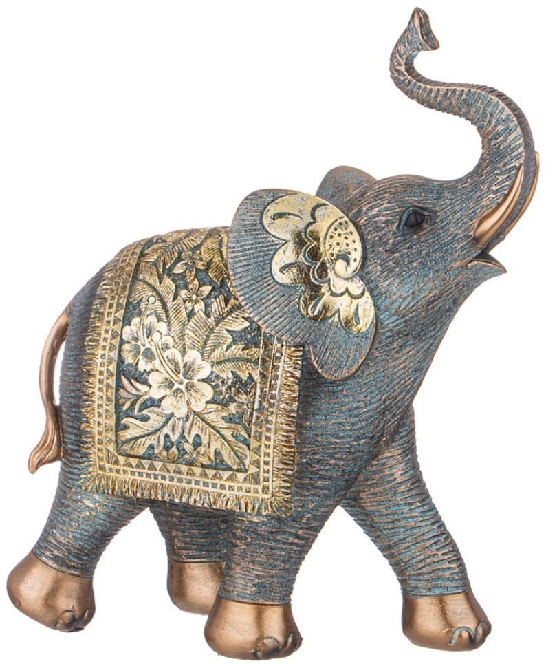 Фигурка декоративная "слон" 27,5х12х33,5см Lefard (146-1741)