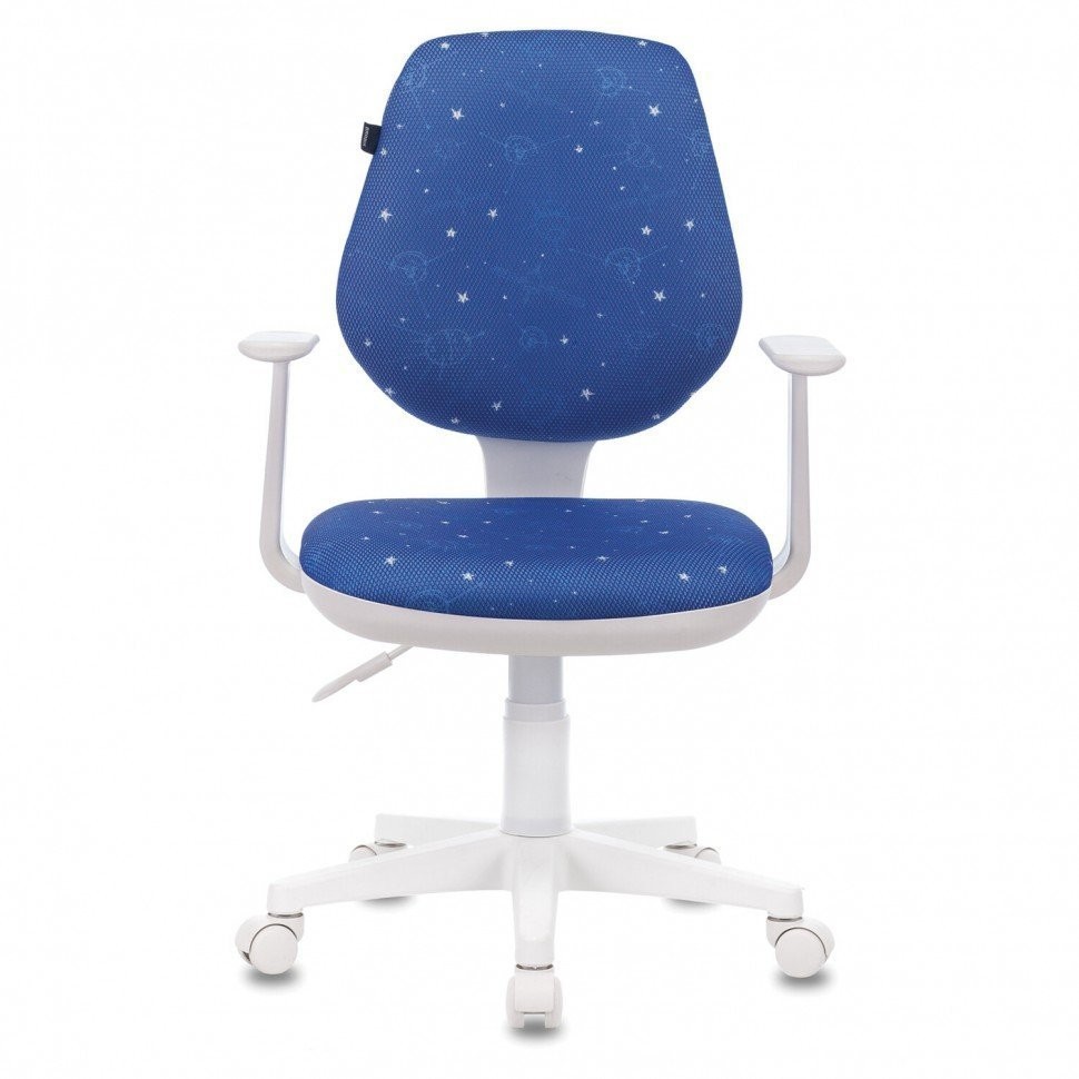 Кресло детское Brabix Fancy MG-201W ткань синее 532408 (84681)