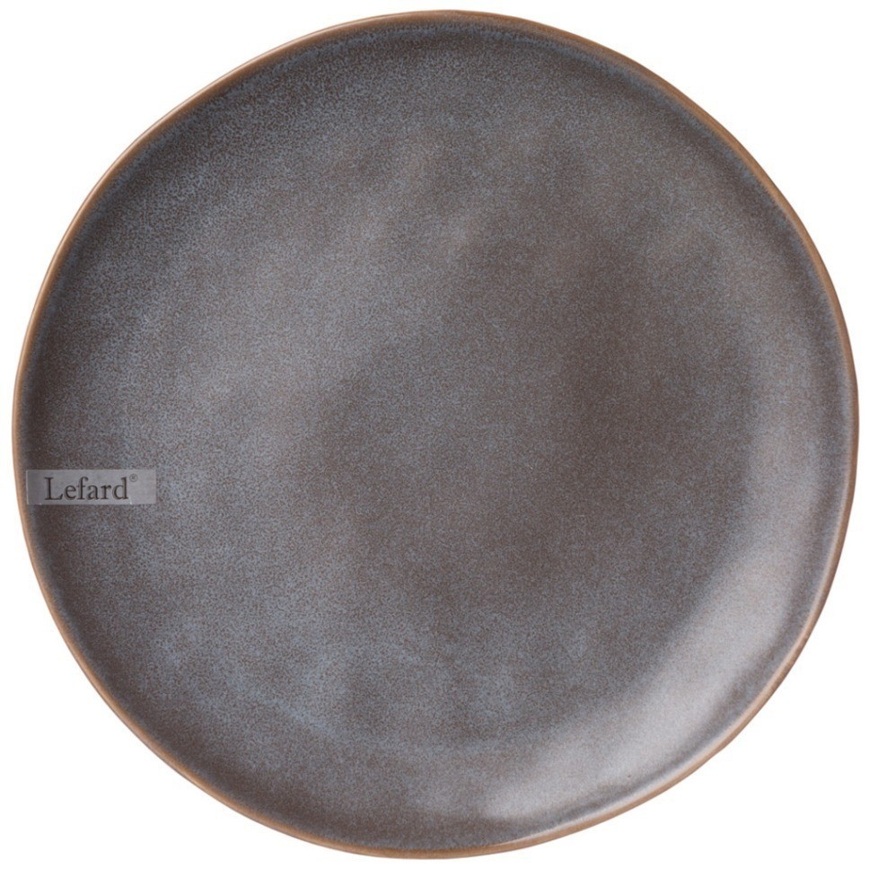 Тарелка подстановочная 24 см коллекция "glaze collection" цвет:серый меланж мал= 6 шт мин. партия Lefard (191-223)