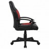 Кресло компьютерное BRABIX Spark GM-201 экокожа черное/красное 532503 (94578)