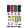 Маркеры для доски Staff Manager 5 мм 4 цвета 151495 (6) (86690)
