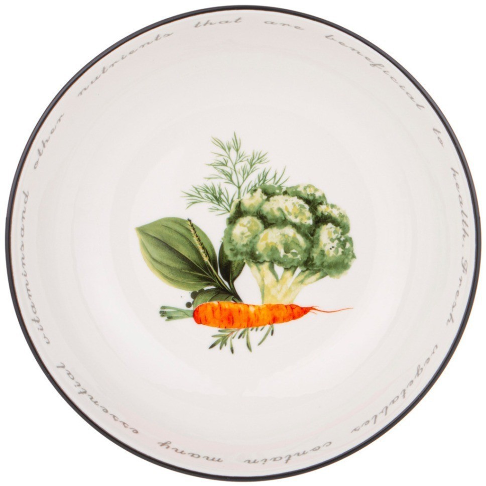 Тарелка суповая lefard "kitchen passions" 750 мл 18*4,9 см (189-477)