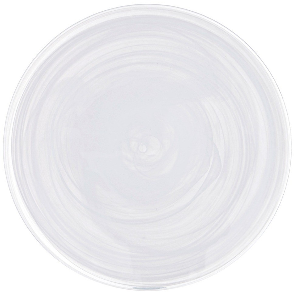 Тарелка обеденная "murano" white, 25см мал.уп.=6шт. Bronco (336-186)