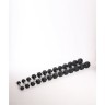Гантель гексагональная DB-301 5 кг, обрезиненная, черный (1484592)