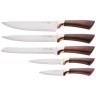 Набор ножей agness "best" на подставке, 6 предметов (911-656)