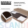 Стол письменный/компьютерный BRABIX Scandi CD-017 900х450х750 мм 2 ящ венге 641896 (95407)