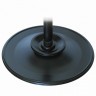 Вешалка-стойка Квартет-З 1,79 м основание 40 см 4 крючка металл черная 607716 (91193)