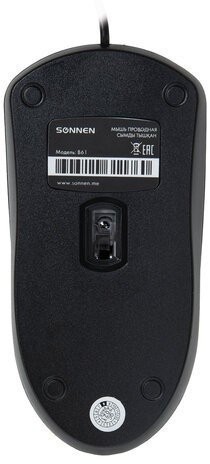 Мышь проводная оптическая USB Sonnen B61 (513513) (2) (86746)