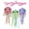Серия Coralia; Подарочный набор для творчества "Сверкающие медузы" (3 заготовки, вешалка, бусины, ленты, накдейки) (11306_NSDA)