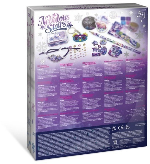 Серия Space: Подарочный набор для девочек к Новому году - обратный календарь (24 подарка) (11130_NSDA)
