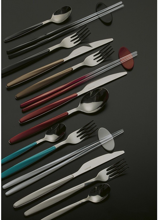 Набор из 24 столовых приборов cutlery my fusion, серый (75550)