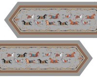 Дорожка &quot;passage&quot; 45х145см, 100% хлопок,твил c пропиткой, серый Lefard (850-761-3)